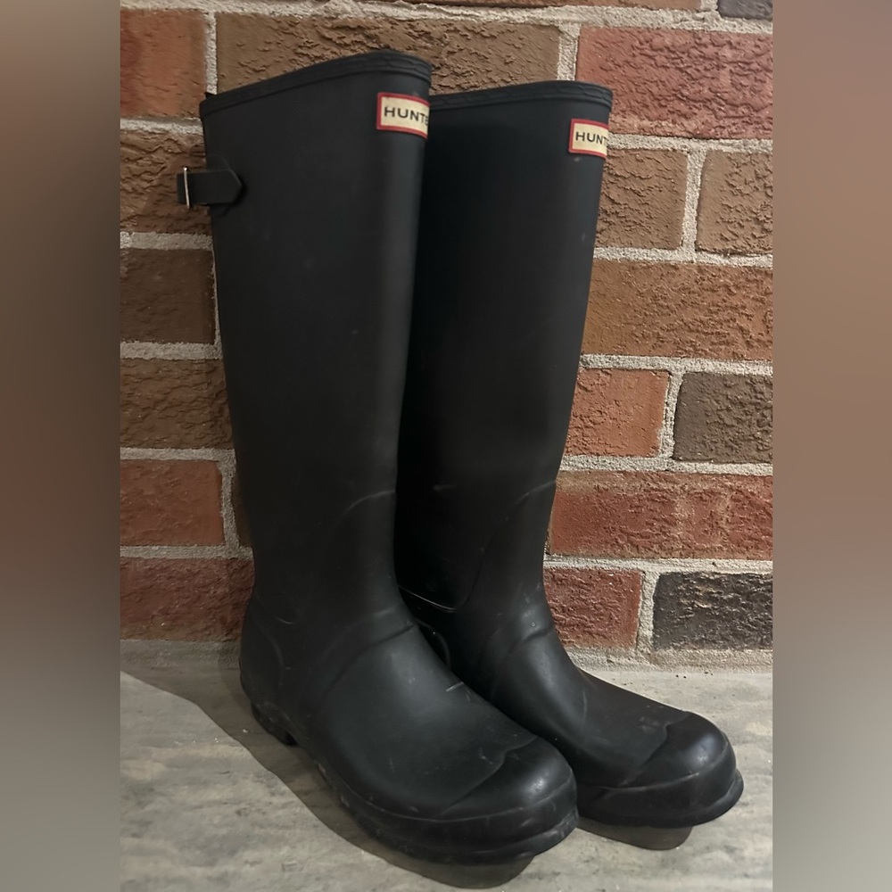 Hunter boots - tall, adjustable